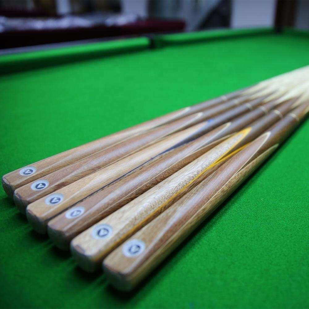Factory Wholesale 3/4 Joint Cue Ash Wood Snooker Cue 9mm Tip CL-SC002 Superpower Billiard Cue